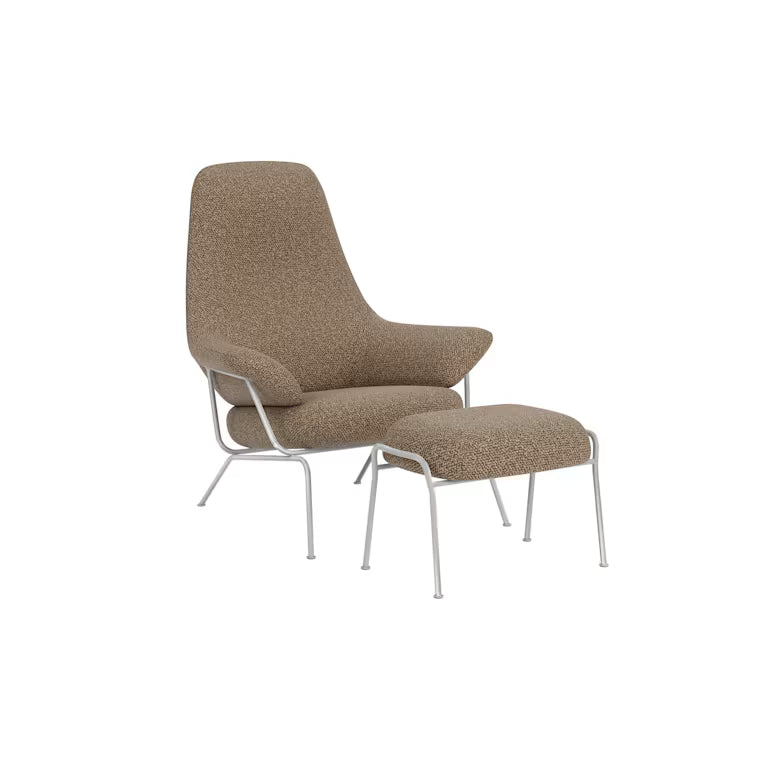 Hai Lounge Chair + Ottoman