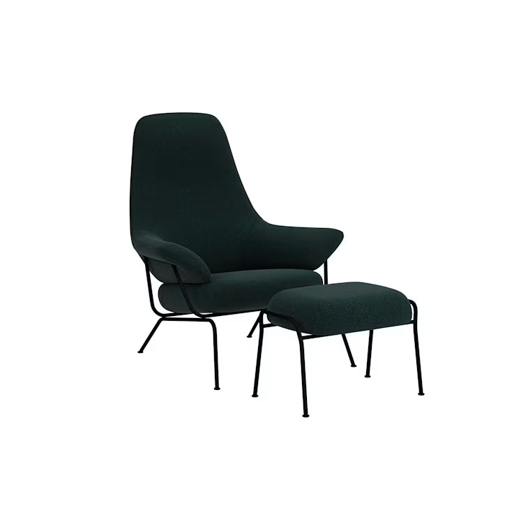 Hai Lounge Chair + Ottoman