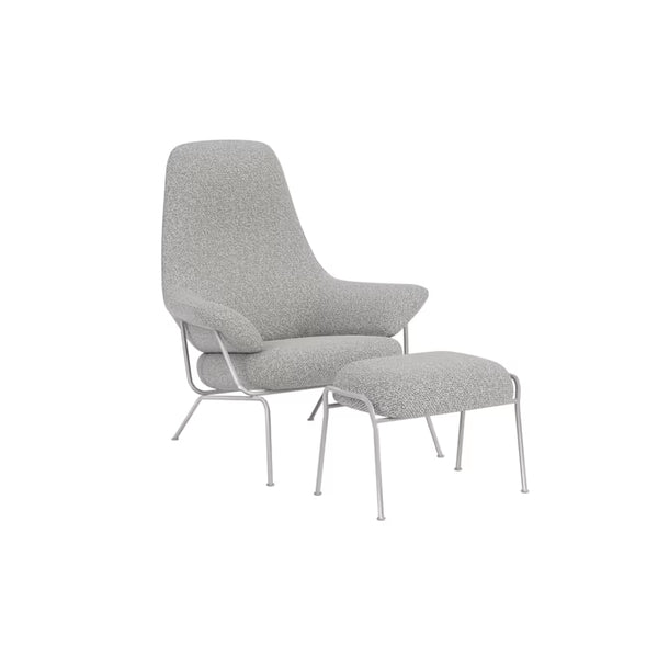 Hai Lounge Chair + Ottoman