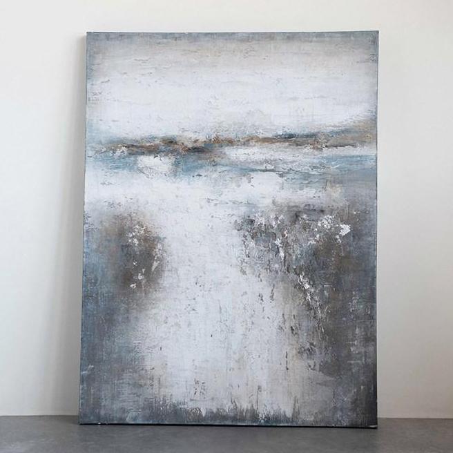 hand painted abstract canvas wall decor 1 2
