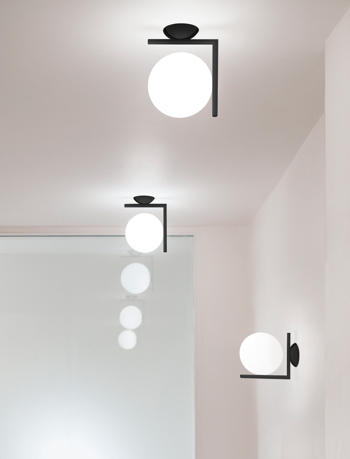 IC Lights Steel Wall & Ceiling Lighting in Various Colors & Sizes