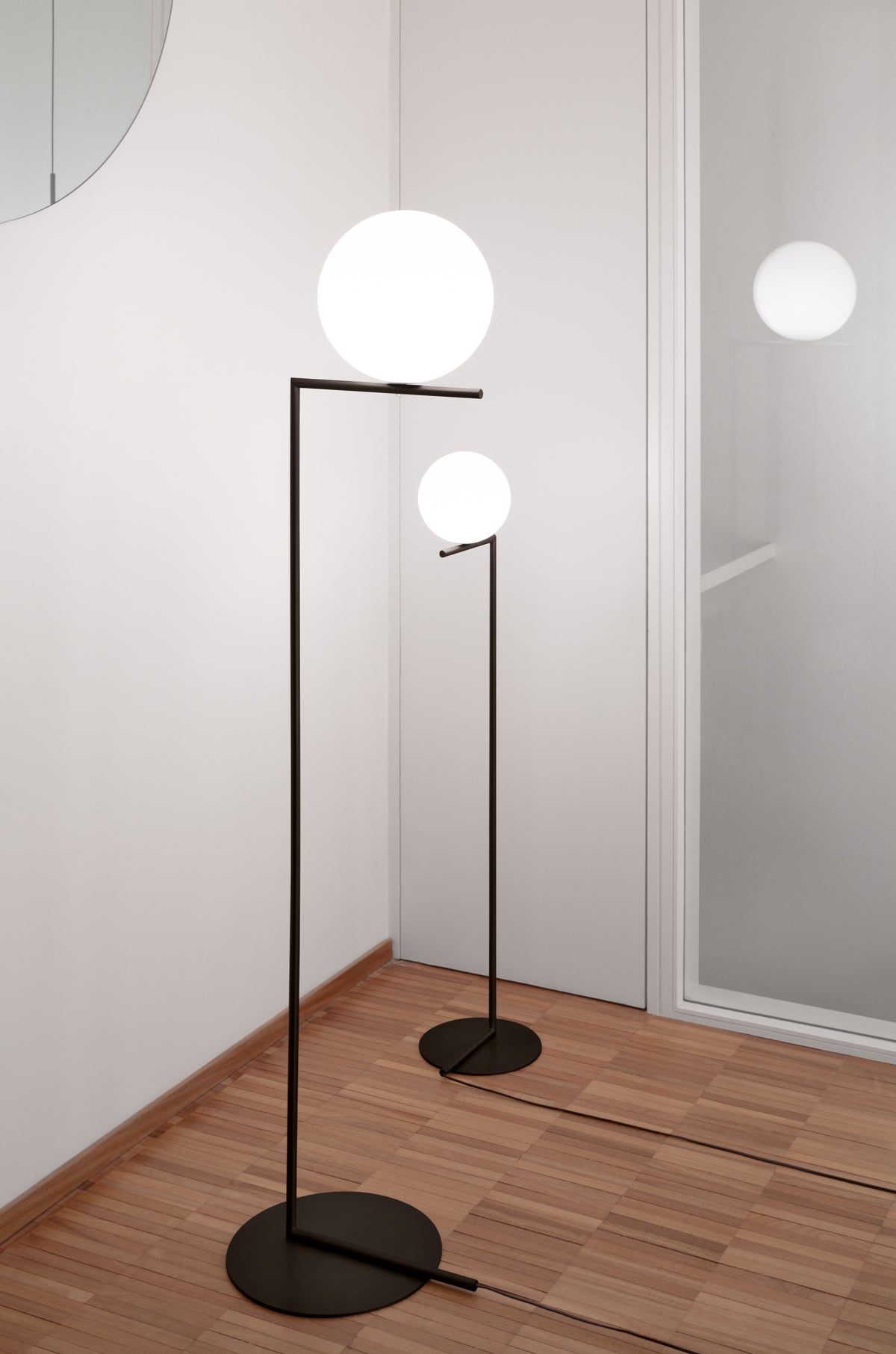 IC Lights Steel Floor Lighting in Various Colors & Sizes
