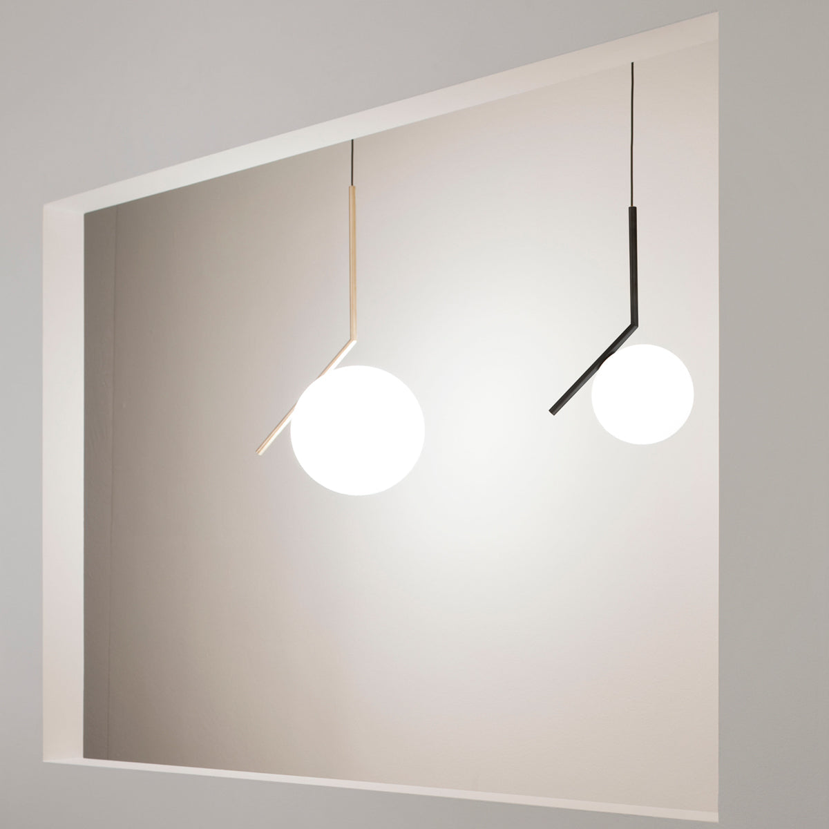 IC Lights Steel Pendant Lighting in Various Colors & Sizes
