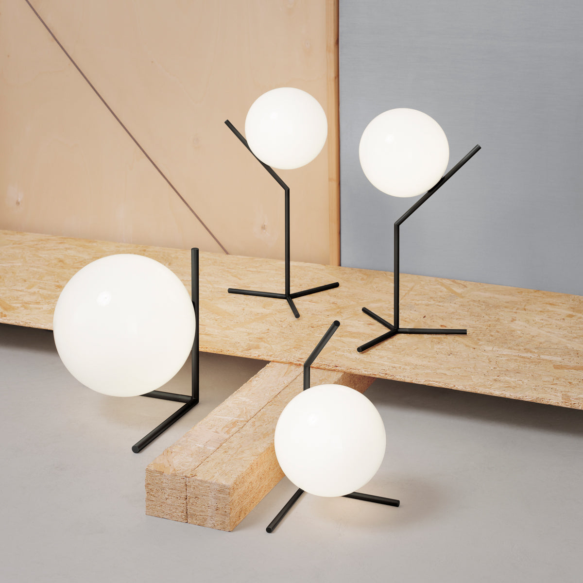 IC Lights Steel Table Lighting in Various Colors & Sizes