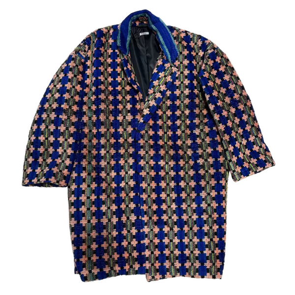 Truck Seat Fabric Collared Coat - 6