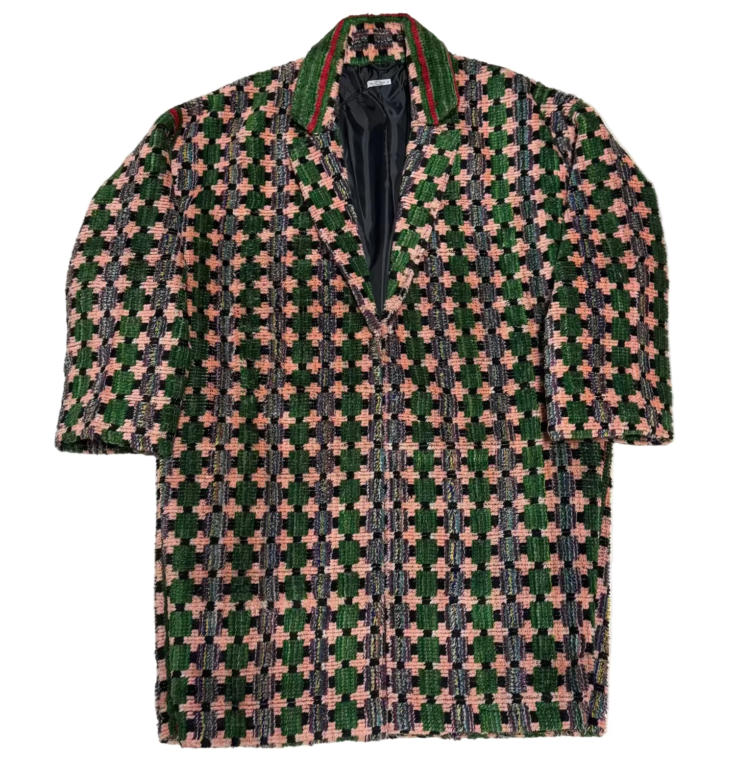 Truck Seat Fabric Collared Coat - 12