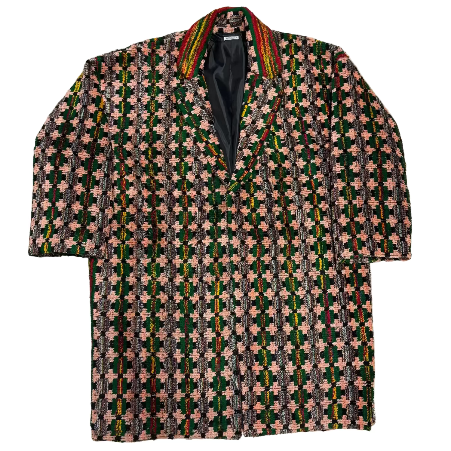 Truck Seat Fabric Collared Coat - 13