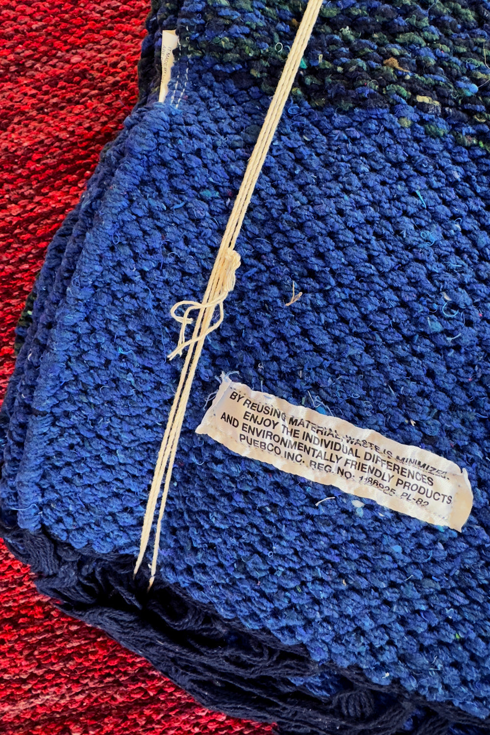 Handloomed Recycle Yarn Rug 1 8