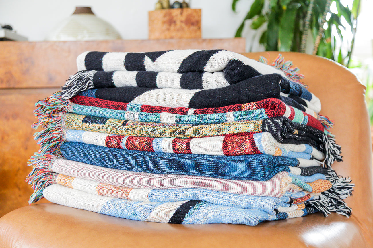 Koos Woven Throw Blankets