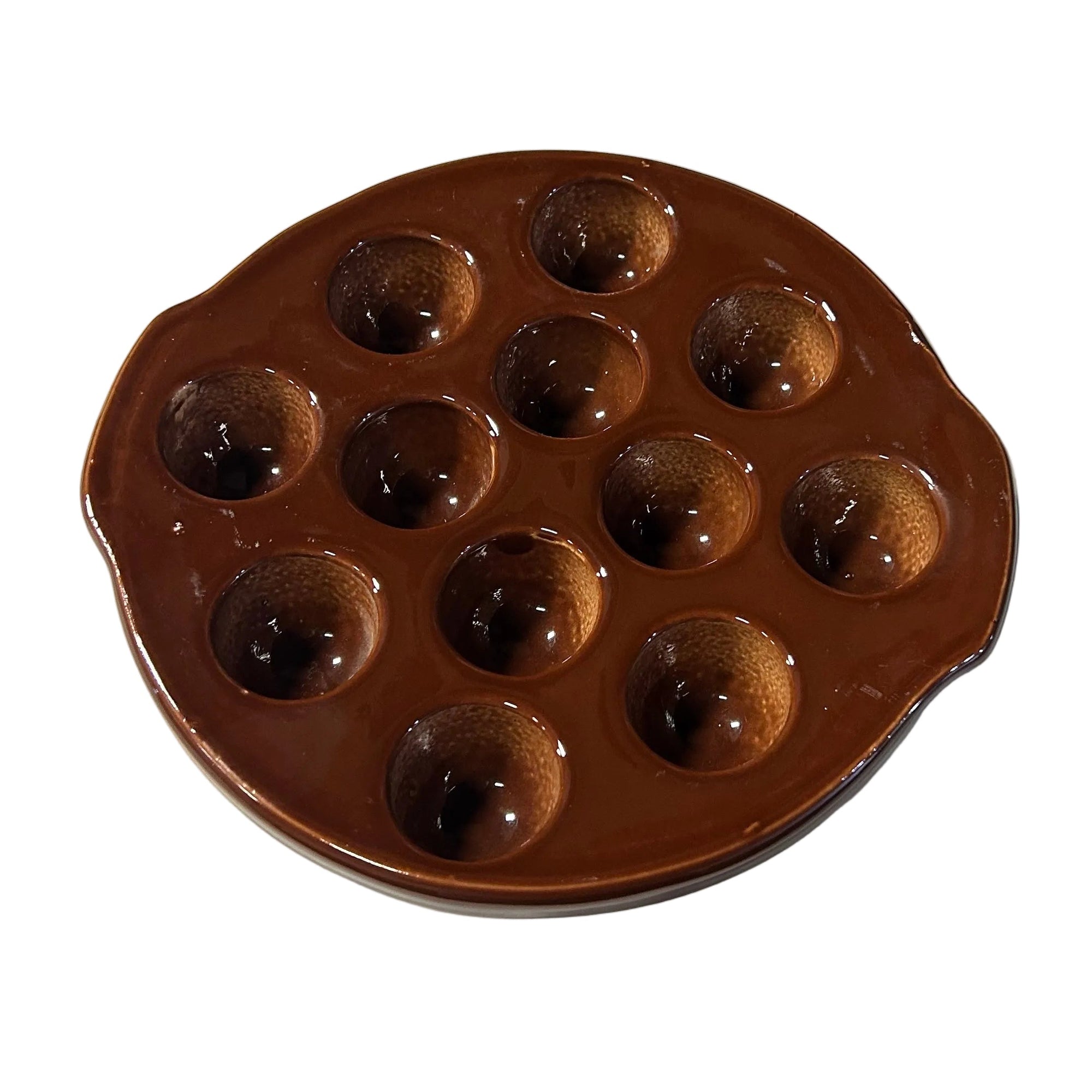 Vintage Snail Escargot Plate