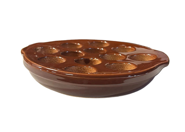 Vintage Snail Escargot Plate