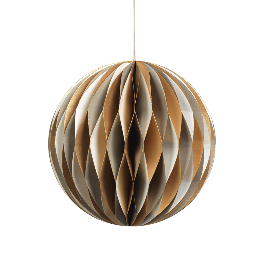 wish paper deco 9 ball ornament gld gry wht in 7081 1