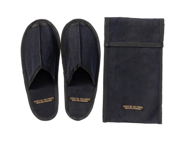 Welcome Guest Pouch with Slippers Gift Set