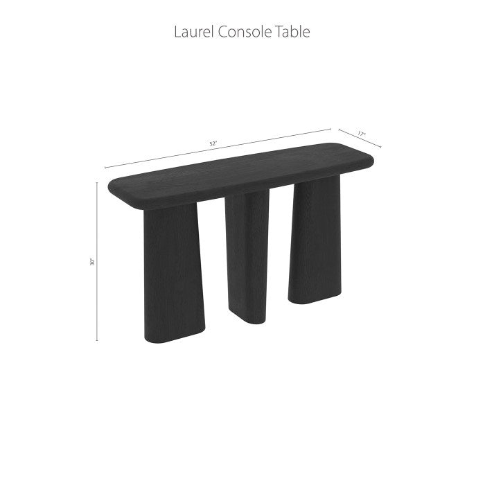 laurel console table