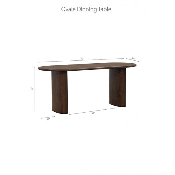 ovale dining table