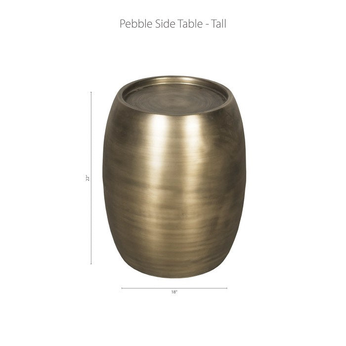pebble side table