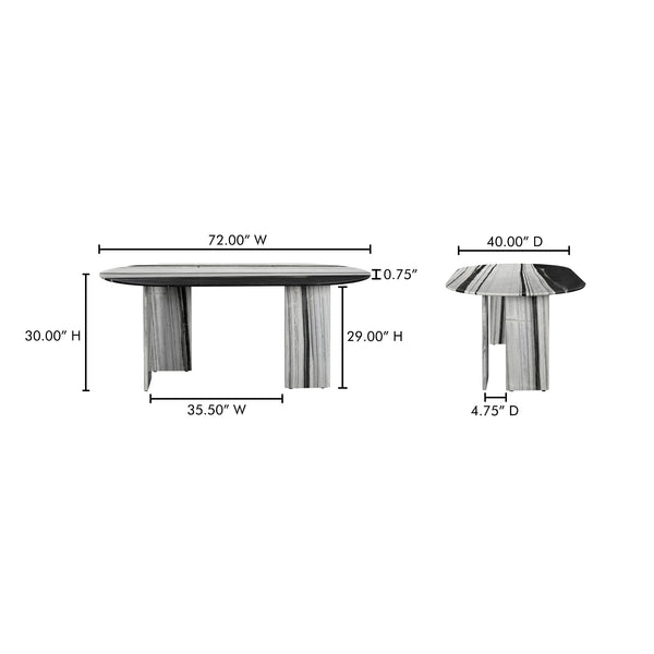 Celia Dining Table Moes Home Collection Mhc Jd 1076 16 0 31