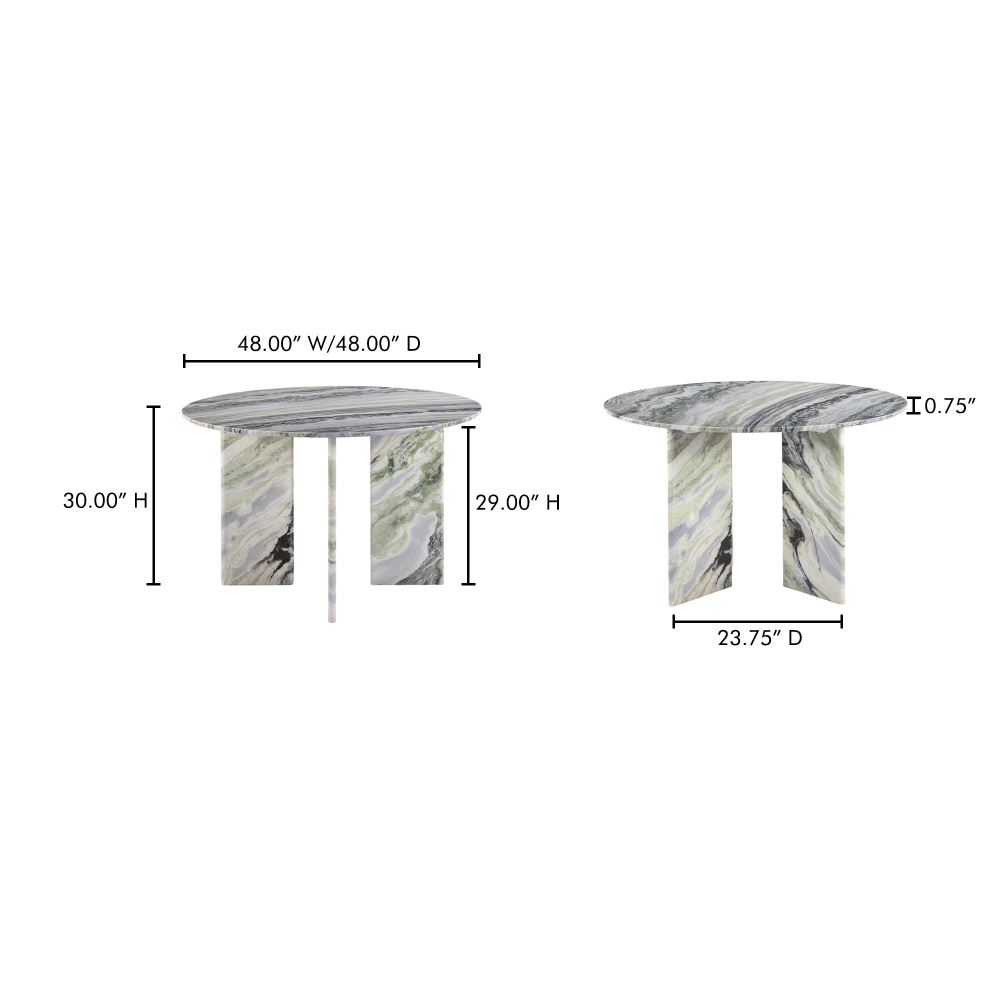 Celia Dining Table Moes Home Collection Mhc Jd 1076 16 0 29