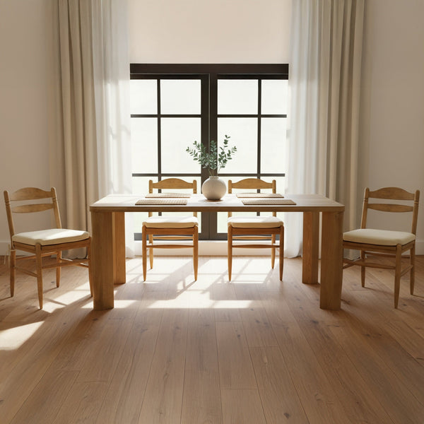 Segment Dining Table Wood