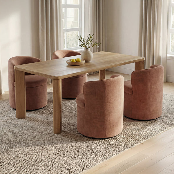 Segment Dining Table Wood