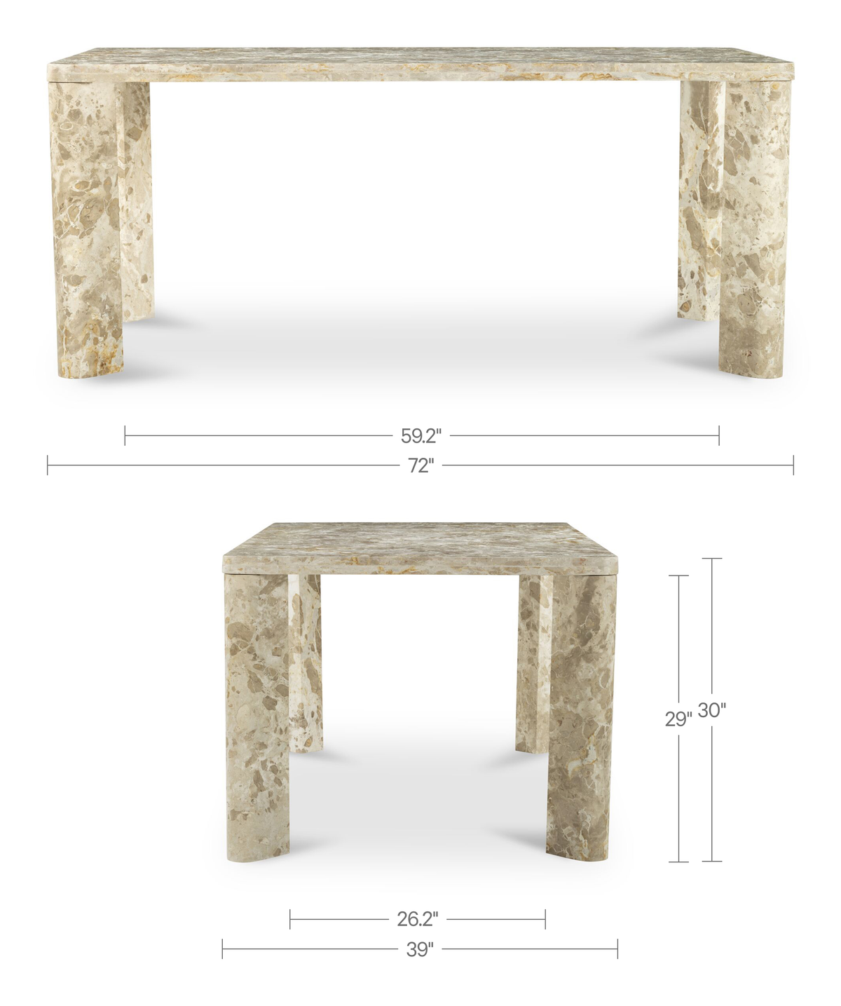 Segment Dining Table
