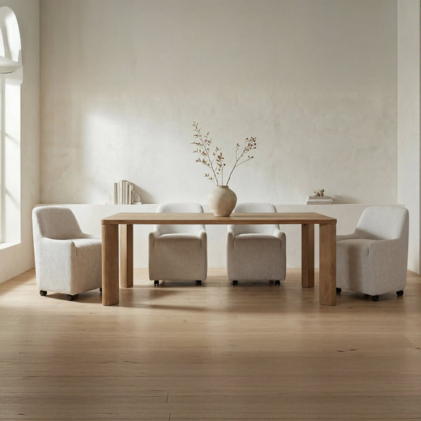 Segment Dining Table Wood