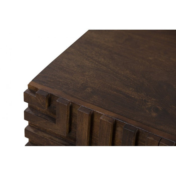 Maze Wood Night Stand by BD Studio III