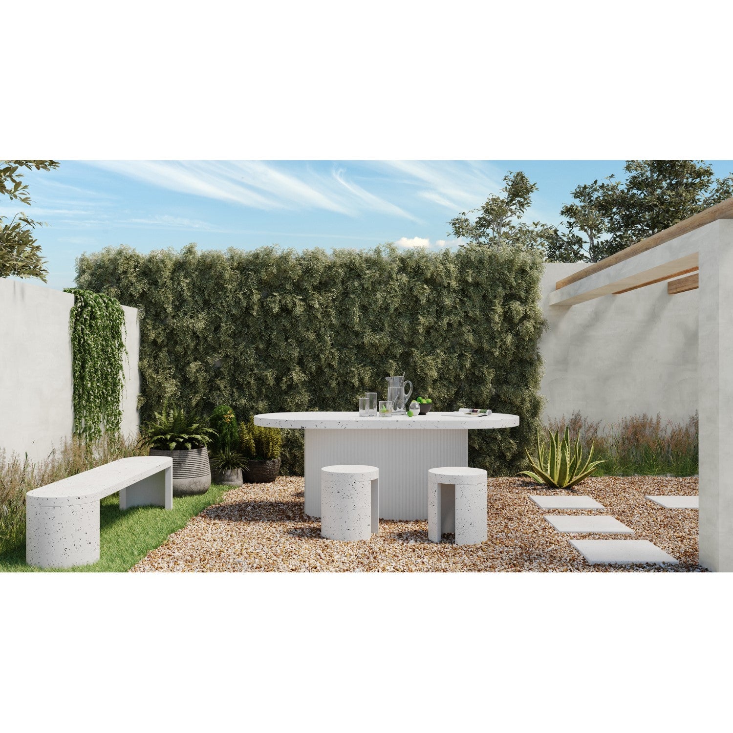 Lyon Outdoor Stool 10