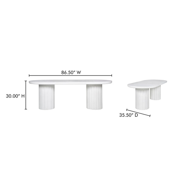 Eris Outdoor Dining Table Moes Home Collection Mhc Jk 1011 18 0 7
