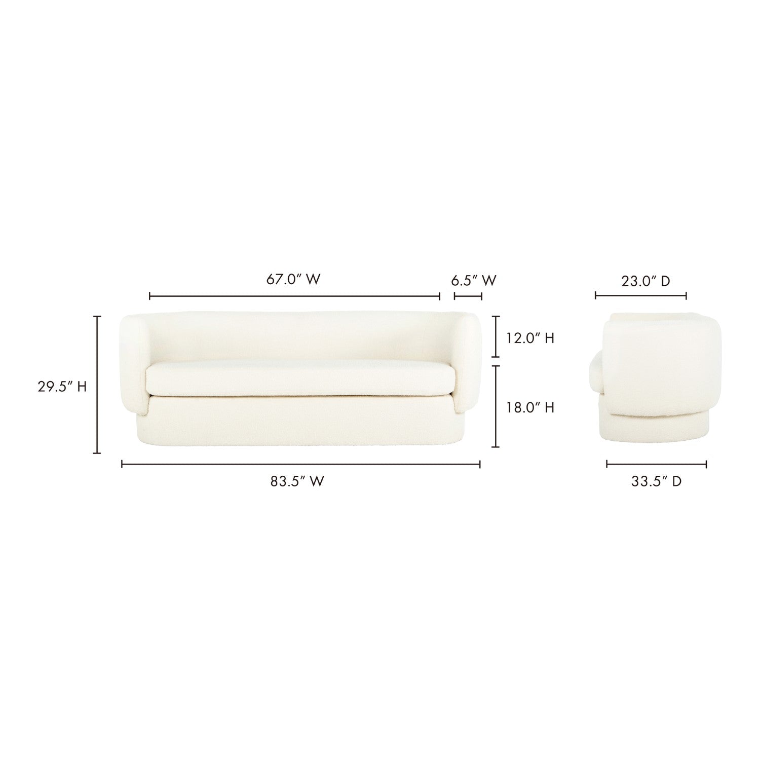 Koba Sofa Maya White 11