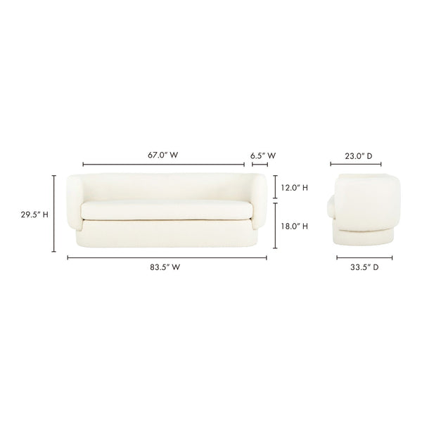Koba Sofa Maya White 11