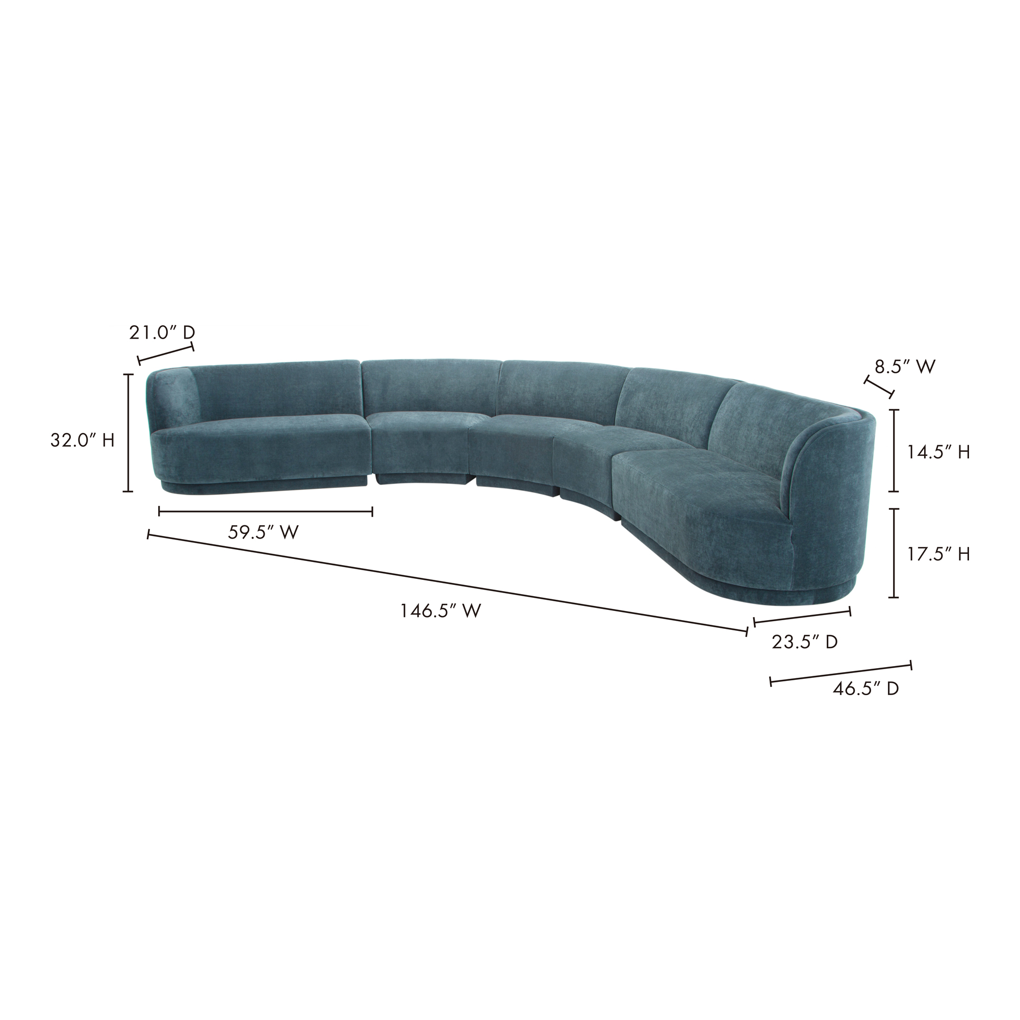 yoon radius modular sectional by bd la mhc jm 1022 05 9