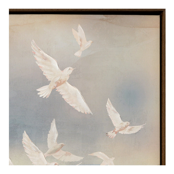 Flock Framed Painting Moes Home Collection Mhc Jq 1044 37 4