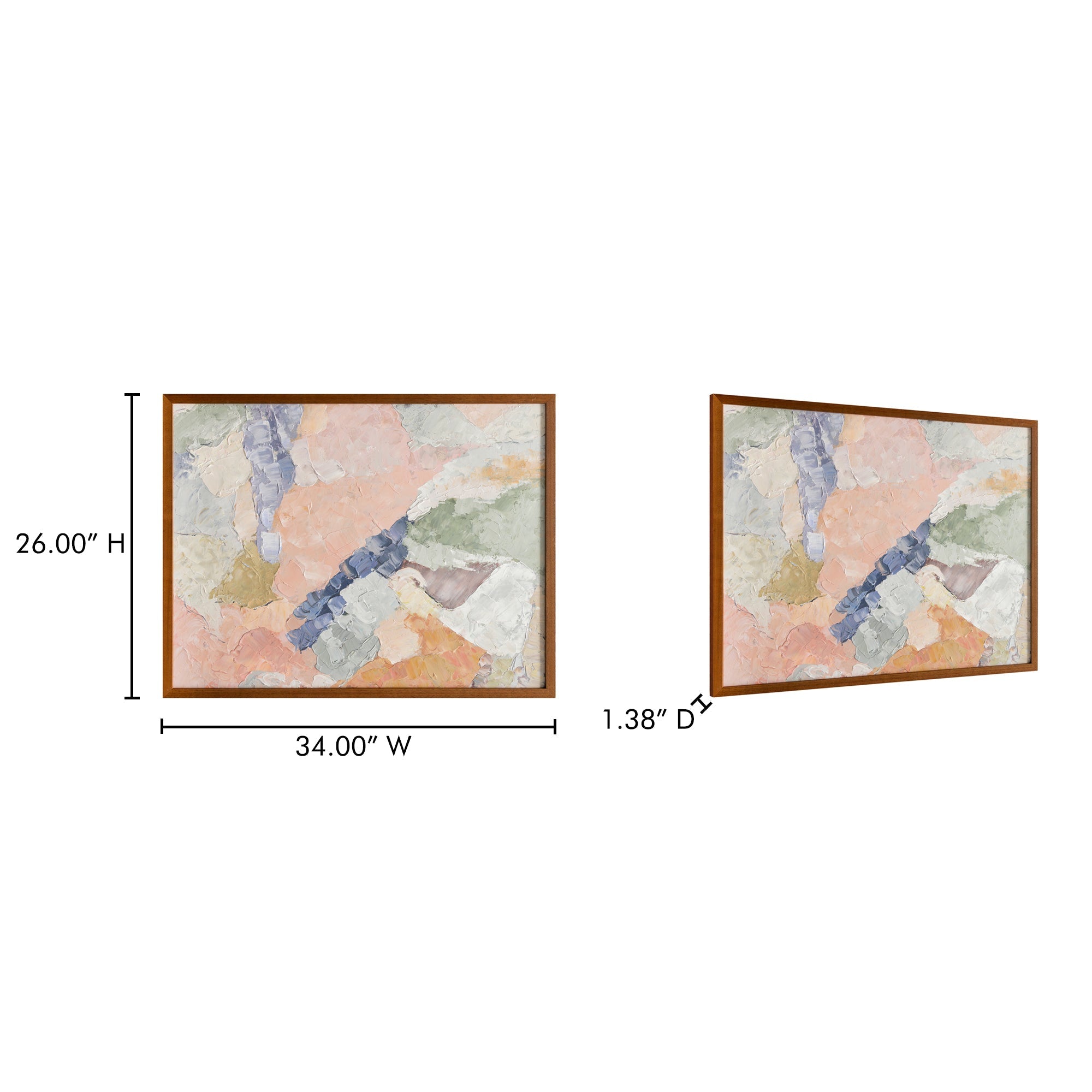 Esti Framed Painting Moes Home Collection Mhc Jq 1048 37 5