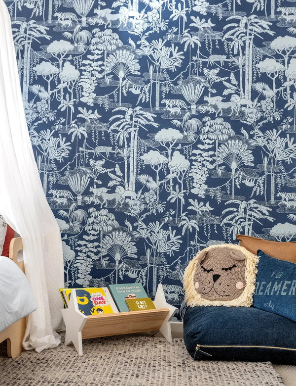 Jungle Dream Wallpaper in Lune design by Aimee Wilder