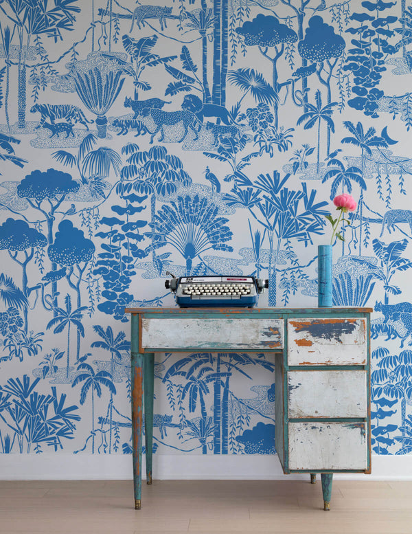 Jungle Dream Wallpaper in Orinoco design by Aimee Wilder