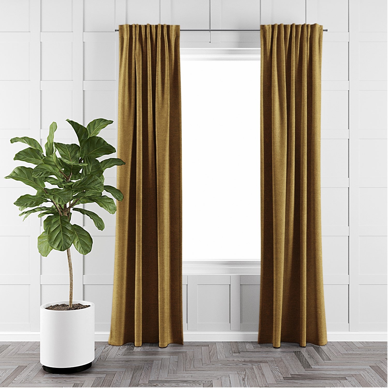 Juno Velvet Gold Drapery 5