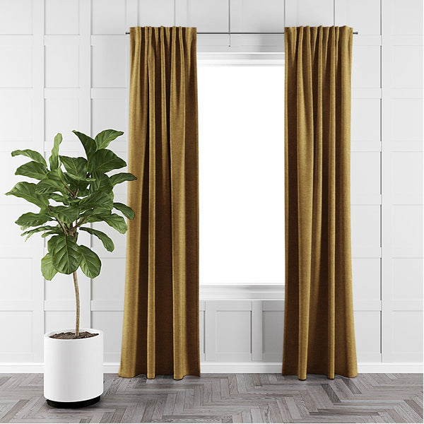 Juno Velvet Gold Drapery 5