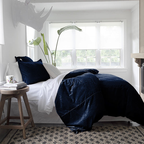 Juno Velvet Navy Bedding 6