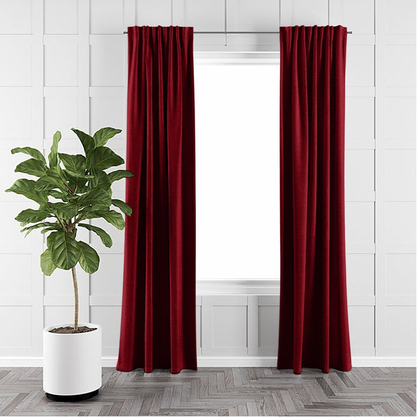 Juno Velvet Red Drapery 5