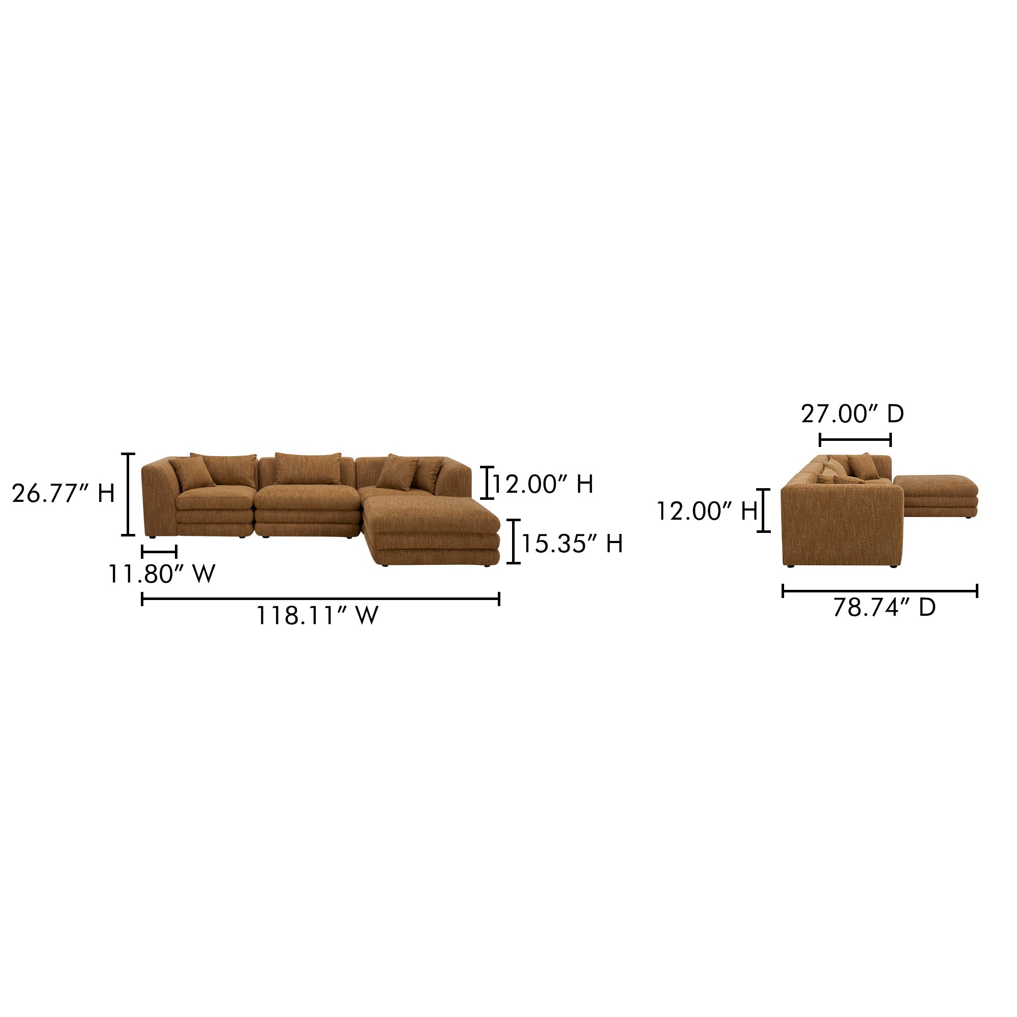Lowtide Lounge Modular Sectional Moes Home Collection Mhc Kq 1037 09 19