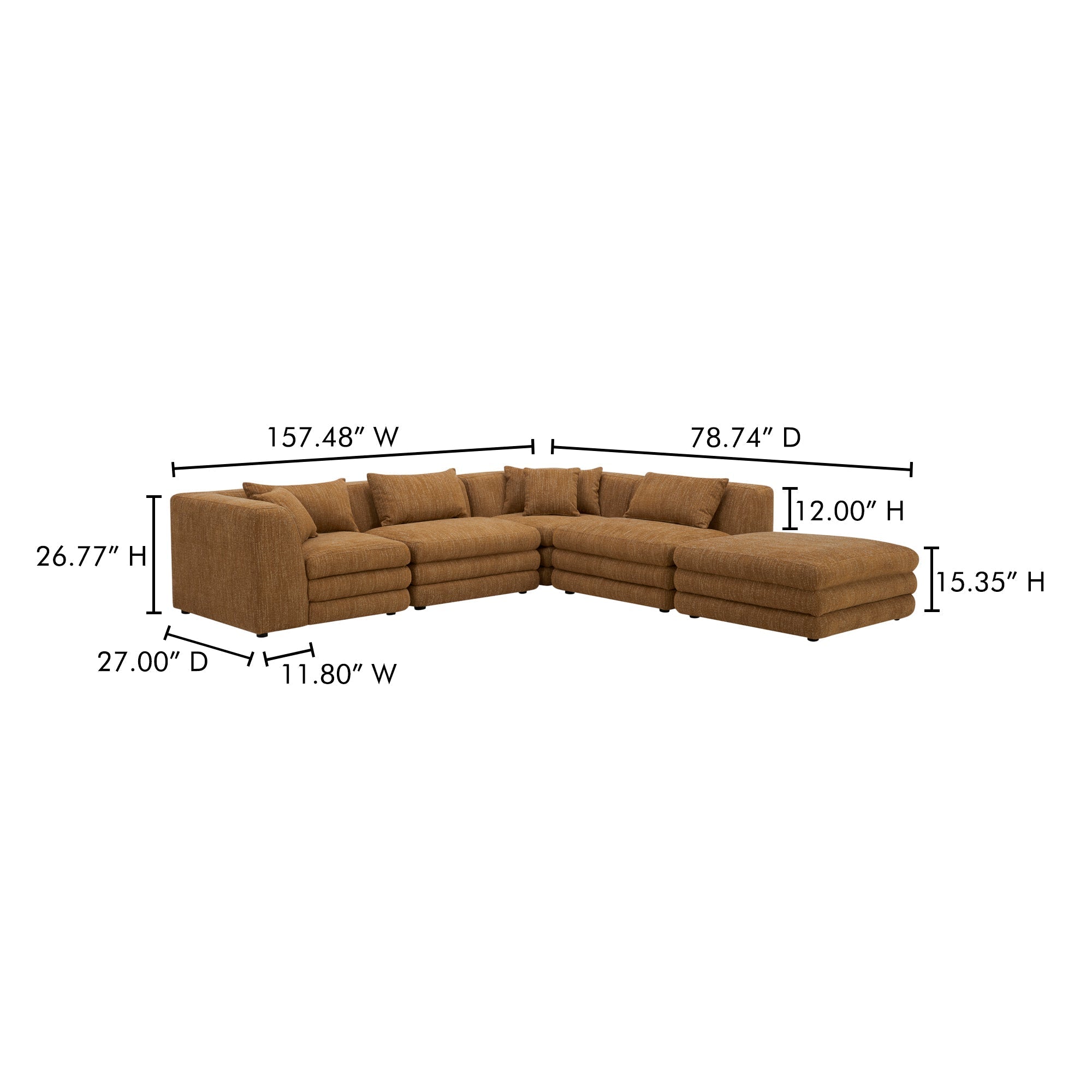 Lowtide Dream Modular Sectional Moes Home Collection Mhc Kq 1040 09 9