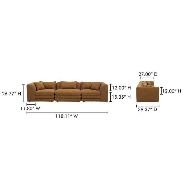 Lowtide Modular Sofa Moes Home Collection Mhc Kq 1043 09 5