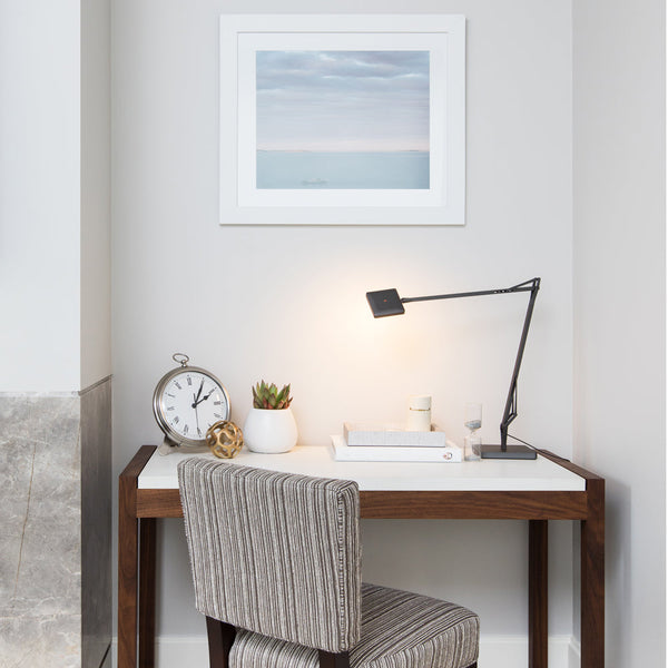 Kelvin Edge Aluminium painted or chromed body Table Lighting in Various Colors & Sizes