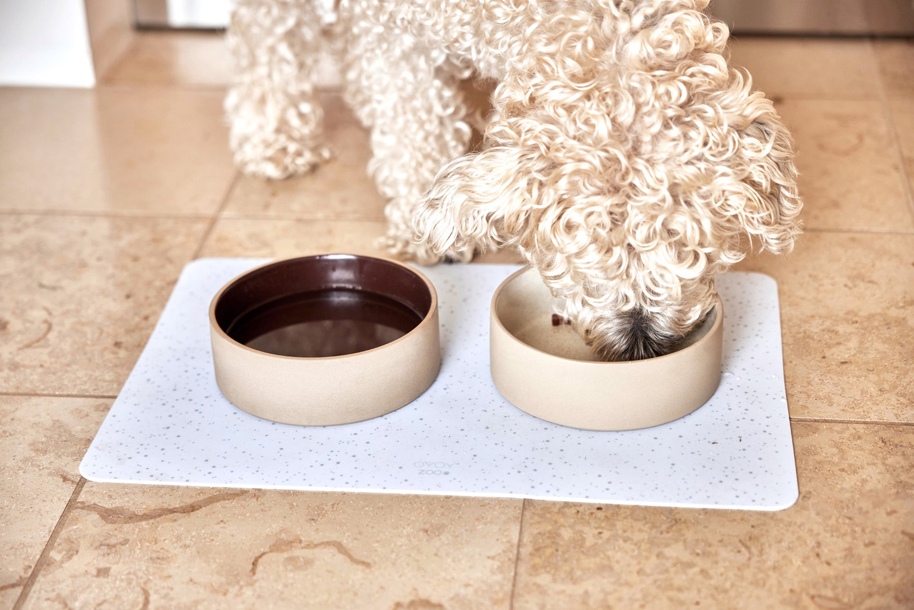 koko dog bowl mat ice blue 3