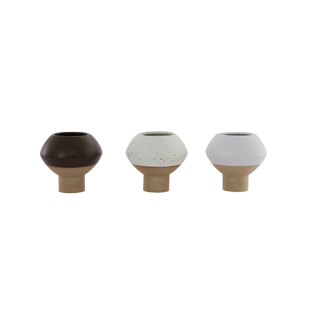 hagi mini vase white light brown by oyoy 3