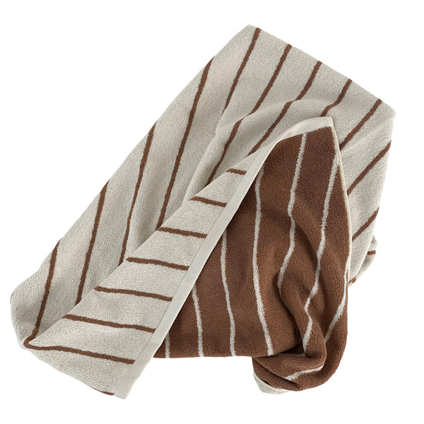raita wash cloth pack of 2 cloud caramel 2