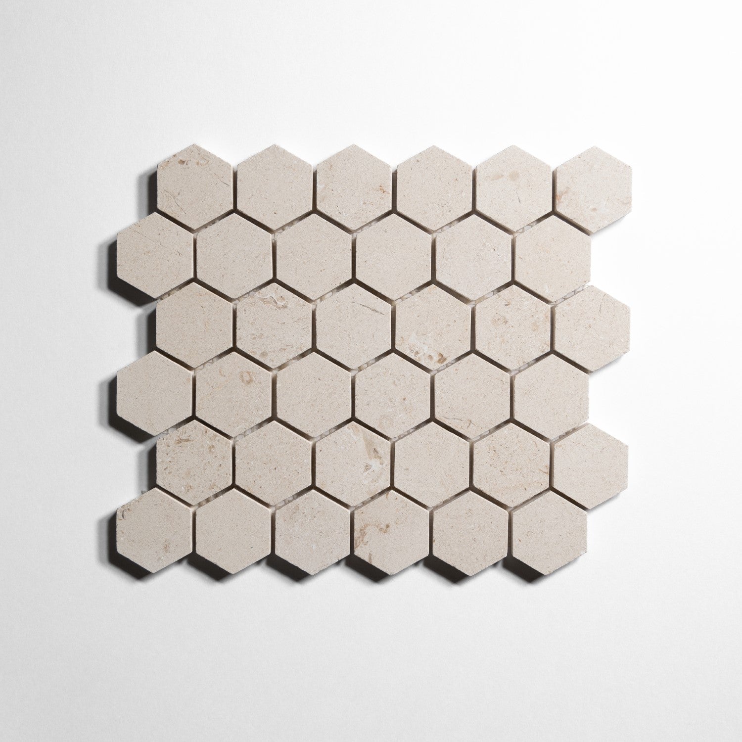 2 Inch Hexagon Mosaic Tile Sample