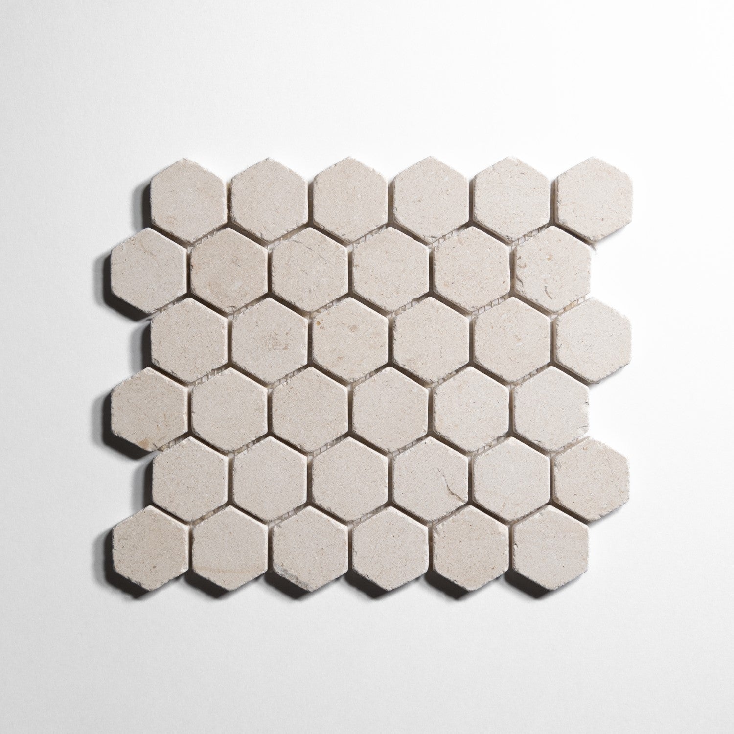 Crema Honed New Hexagon Tile Lc5Hx 2