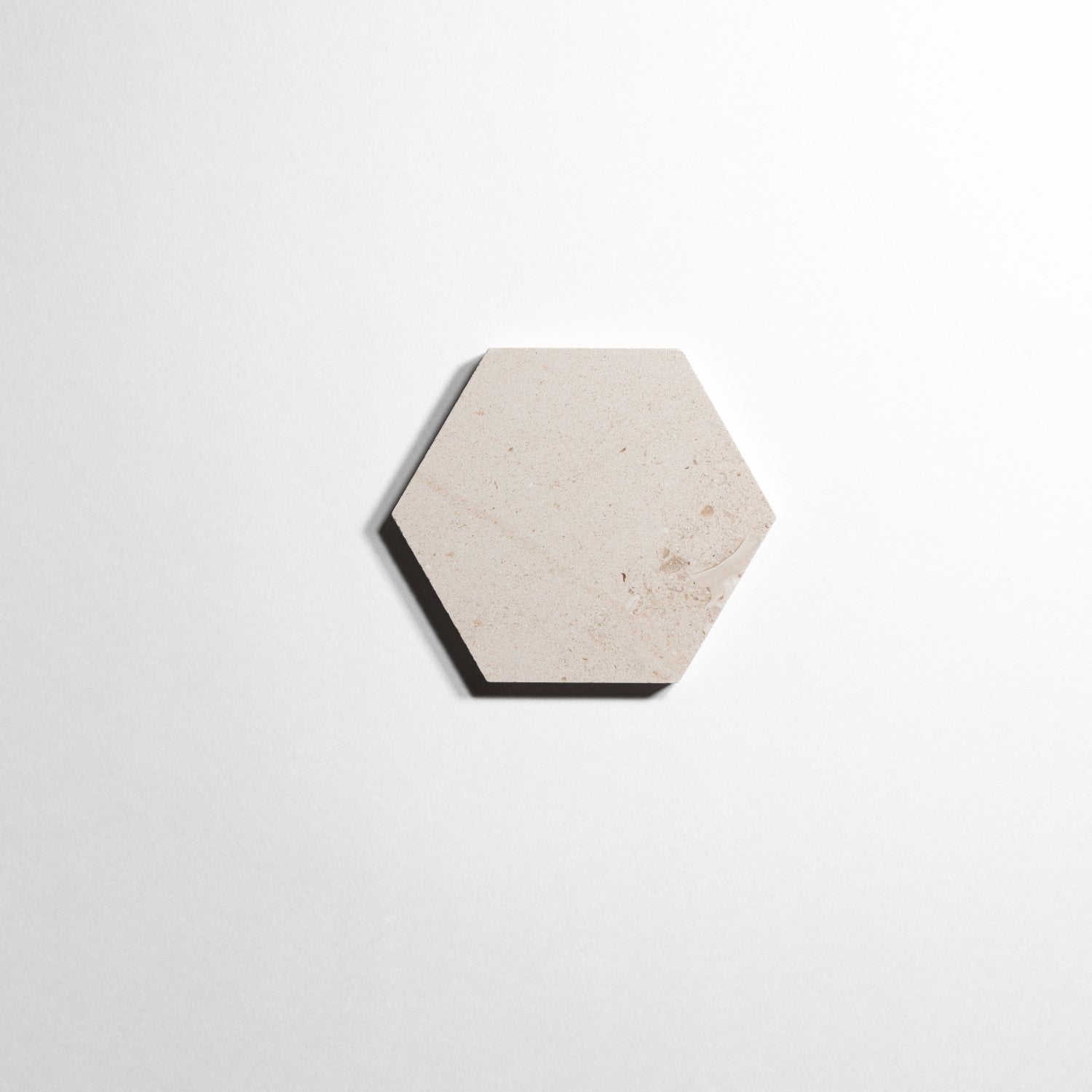 crema 5 hexagon tile by Designer Rug lc5hx 2